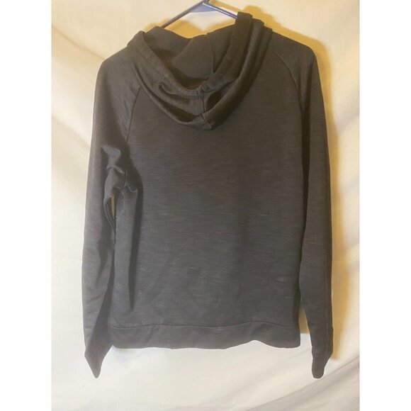 Tek Gear Mens Size Medium M Black Hoodie Hooded Sweatshirt WarmTek - Picture 2 of 2